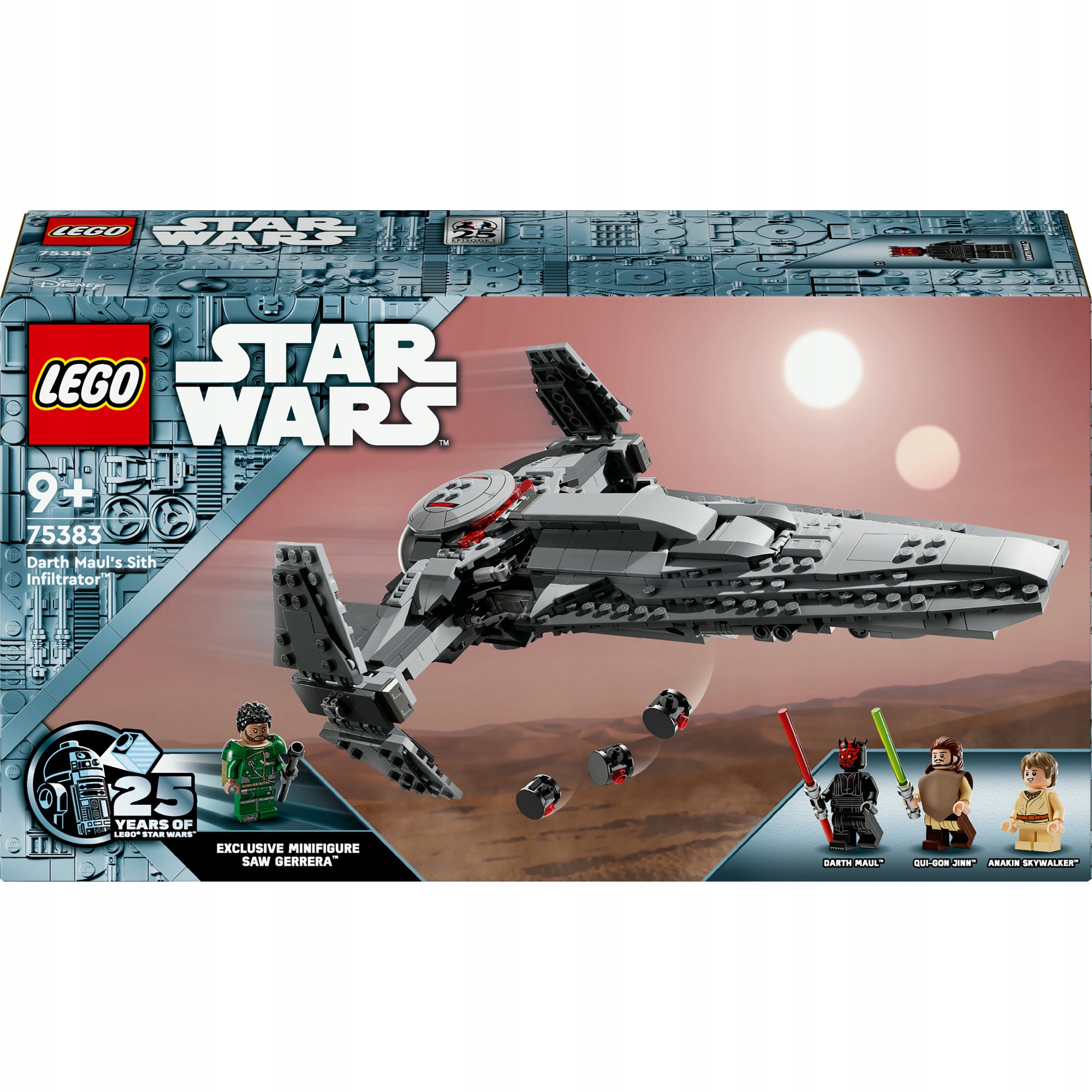 LEGO Star Wars 75383 Darth Maul a Sithský infiltrátor